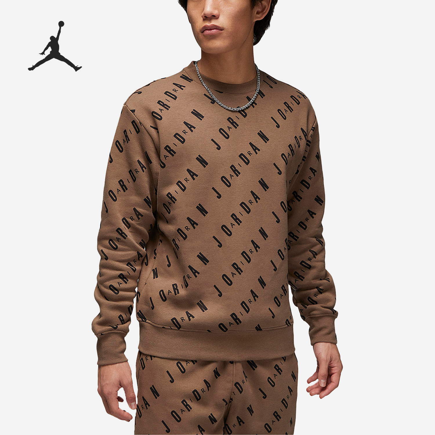 Nike/耐克正品新款Air Jordan男子运动训练套头卫衣DX9174-274