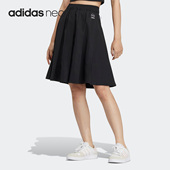 女子运动休闲简约半身短裙IA6722 NEO新款 Adidas 阿迪达斯正品