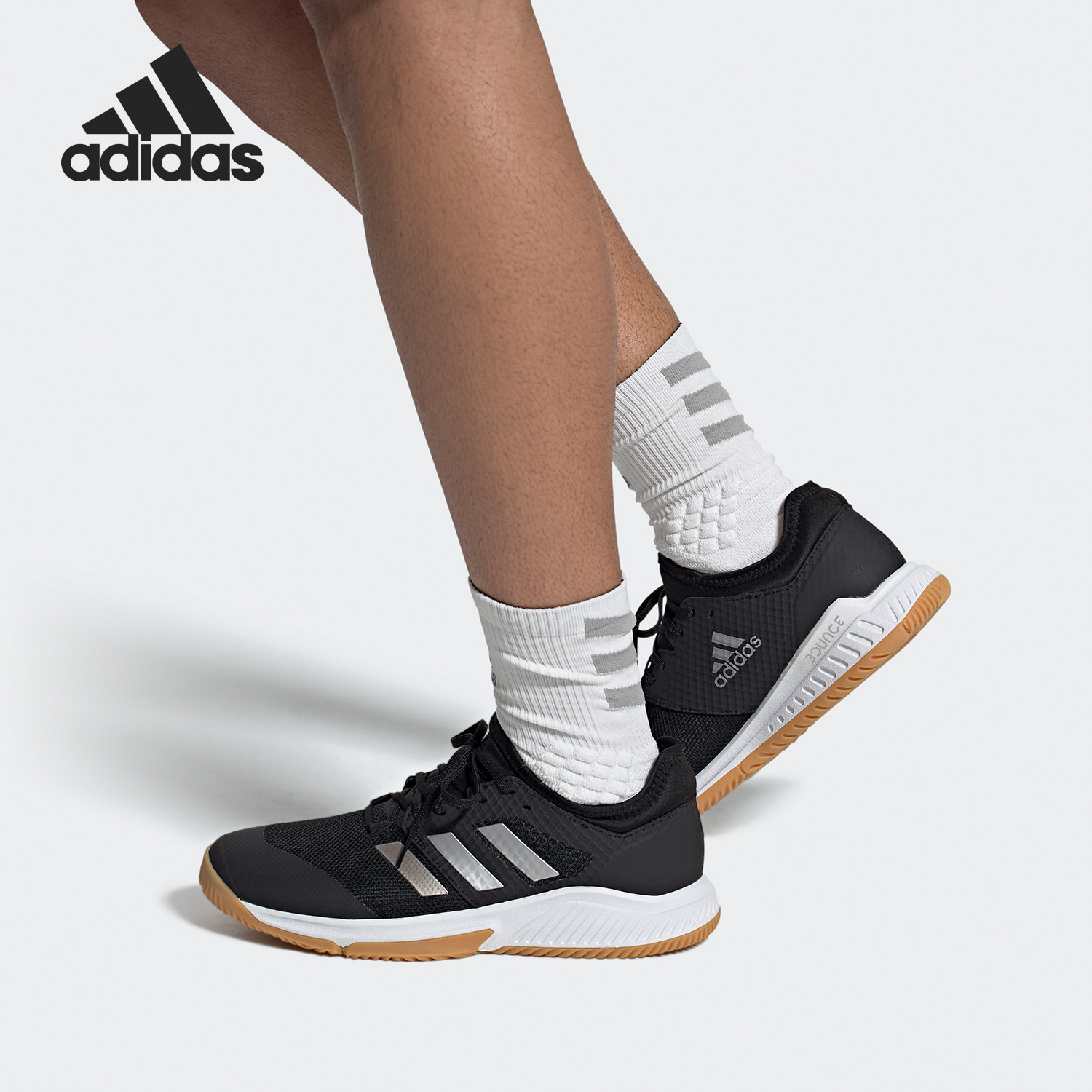 adidas/阿迪达斯正品新男女款轻便防滑羽毛球运动鞋 ef2642