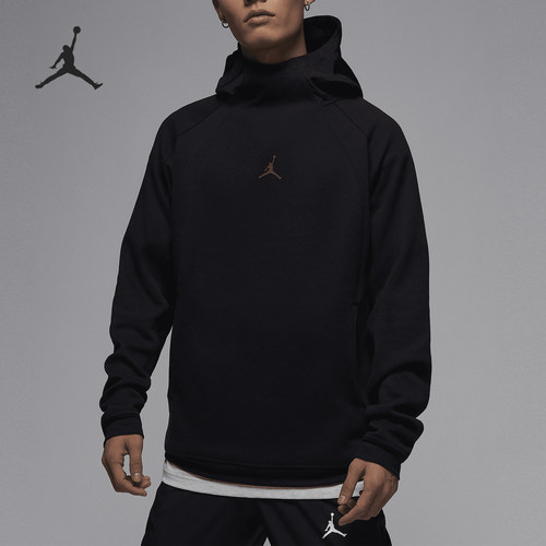 Nike/耐克正品JORDAN男士运动针织透气连帽卫衣FN5872-010