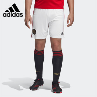 2019秋运动裤 男裤 MUFC DW7895 Adidas SHO足球短裤 阿迪达斯正品
