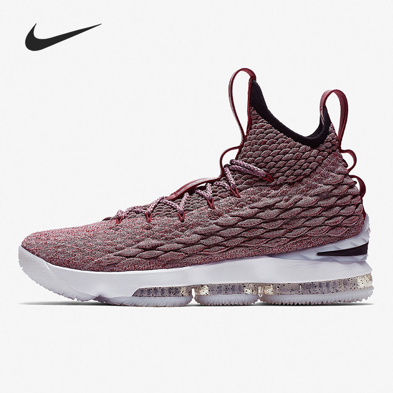 Nike/耐克正品LeBron 15 詹姆斯战靴气垫男子篮球鞋 897649