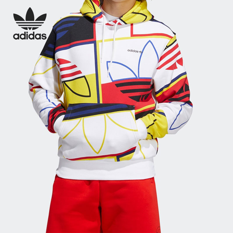 阿迪达斯三叶草男子运动卫衣
