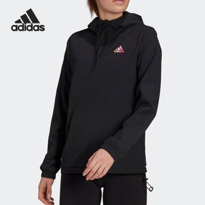 Adidas/阿迪达斯正品W FAV Q2 WB女士运动连帽夹克外套GM5594