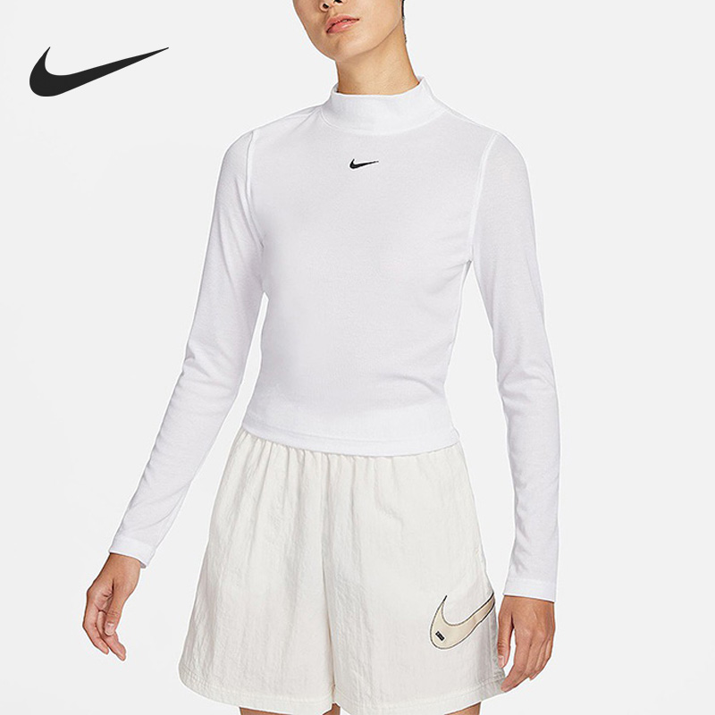 Nike/耐克正品春季新款女子运动休闲长袖T恤DV7881-100