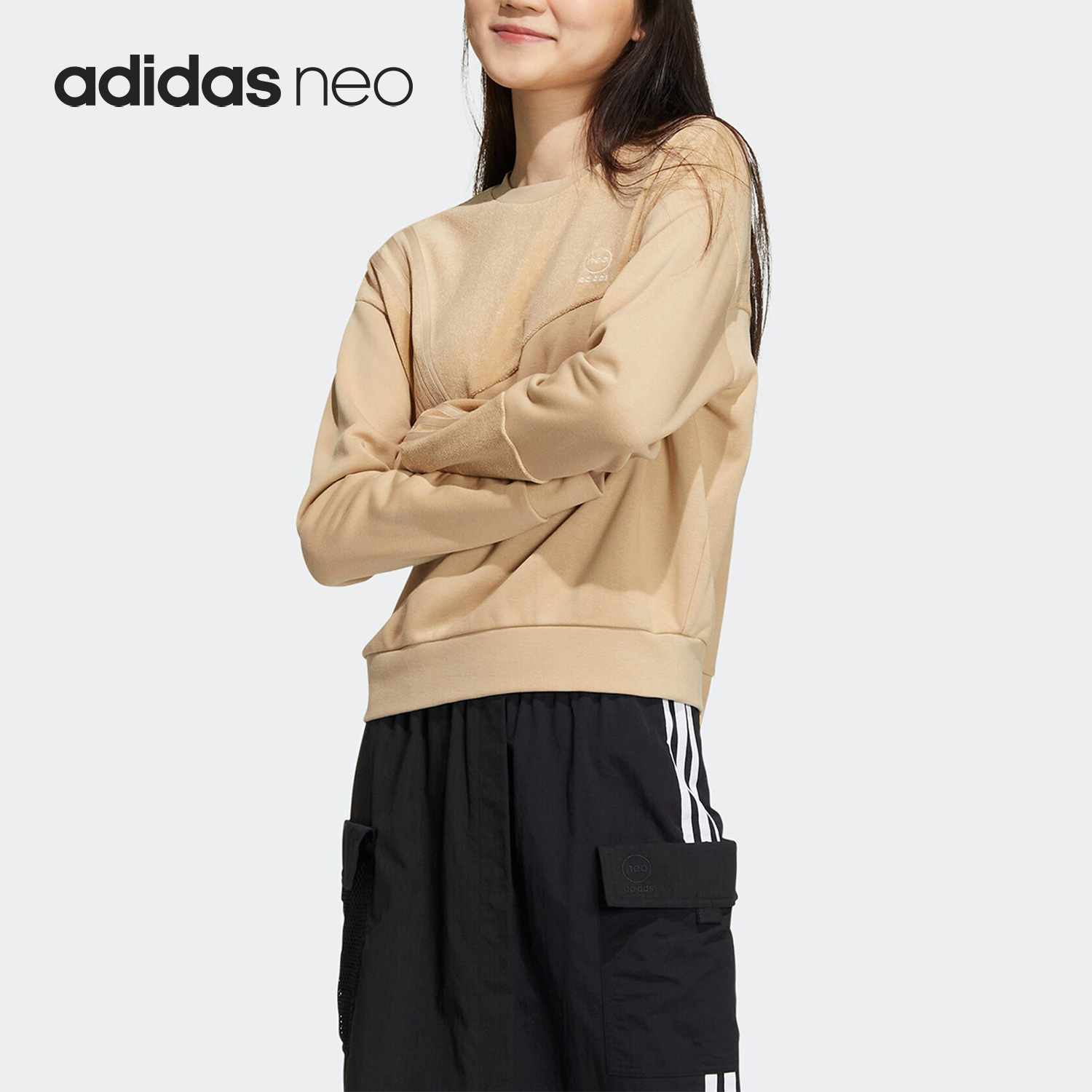 阿迪达斯正品女子卫衣