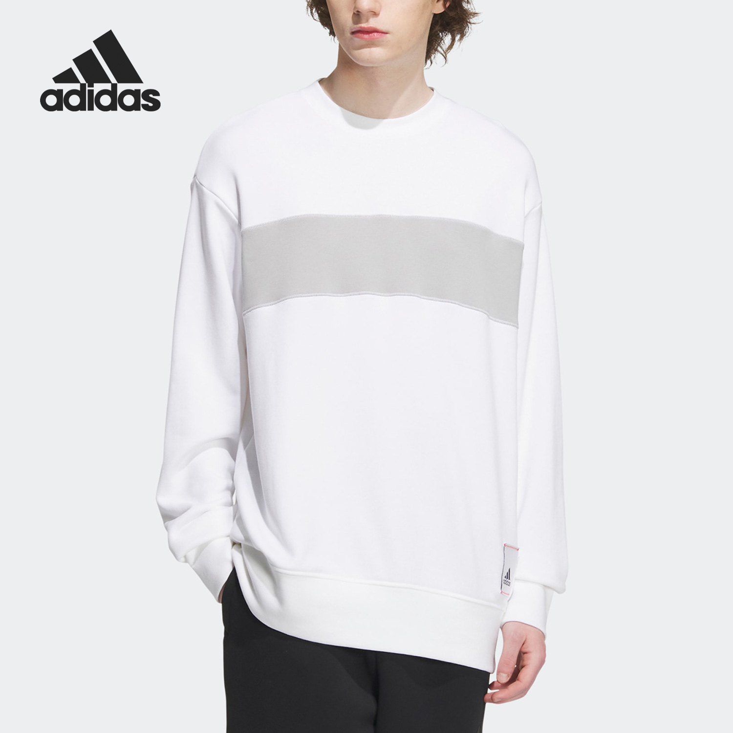 阿迪达斯男女休闲运动卫衣