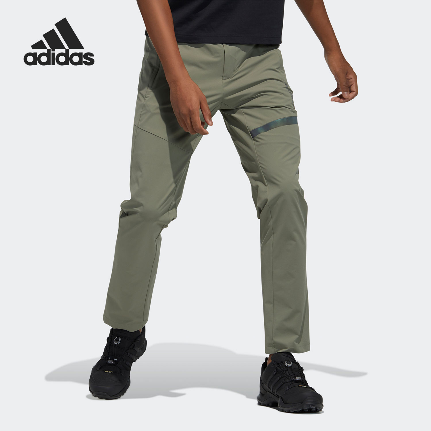 阿迪达斯男子户外休闲运动长裤