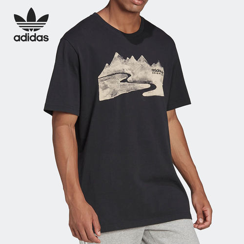 阿迪达斯三叶草男子休闲运动T恤