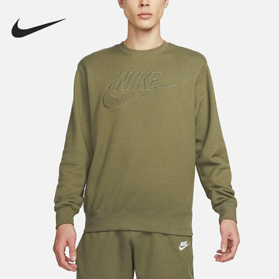 Nike/耐克正品秋季男子休闲运动简约透气套头卫衣 DQ4584-222