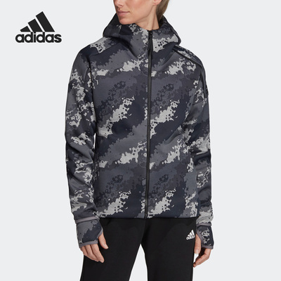 阿迪达斯女子运动时尚连帽外套