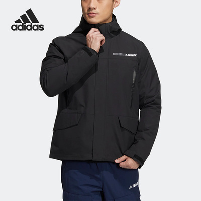 阿迪达斯正品男子羽绒服