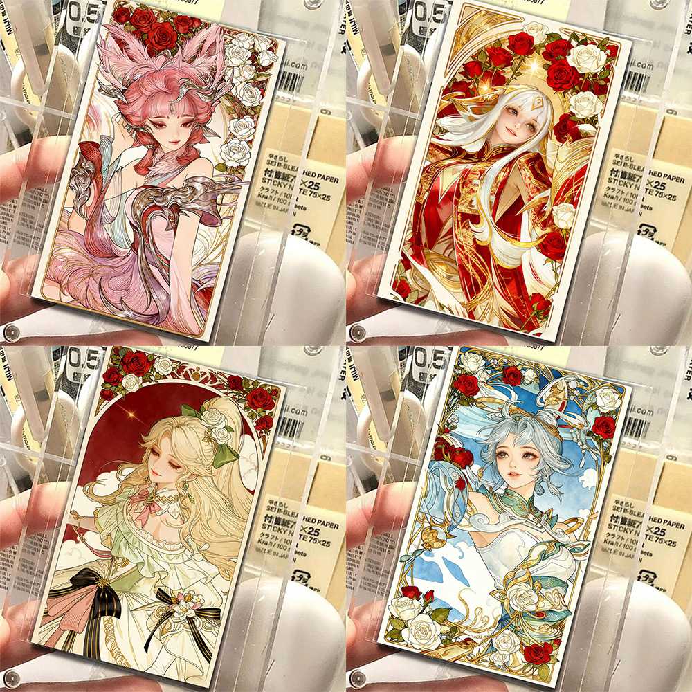 王者荣耀十周年卡牌二次元朵莉亚妲己公孙离人物精美周边小卡收藏