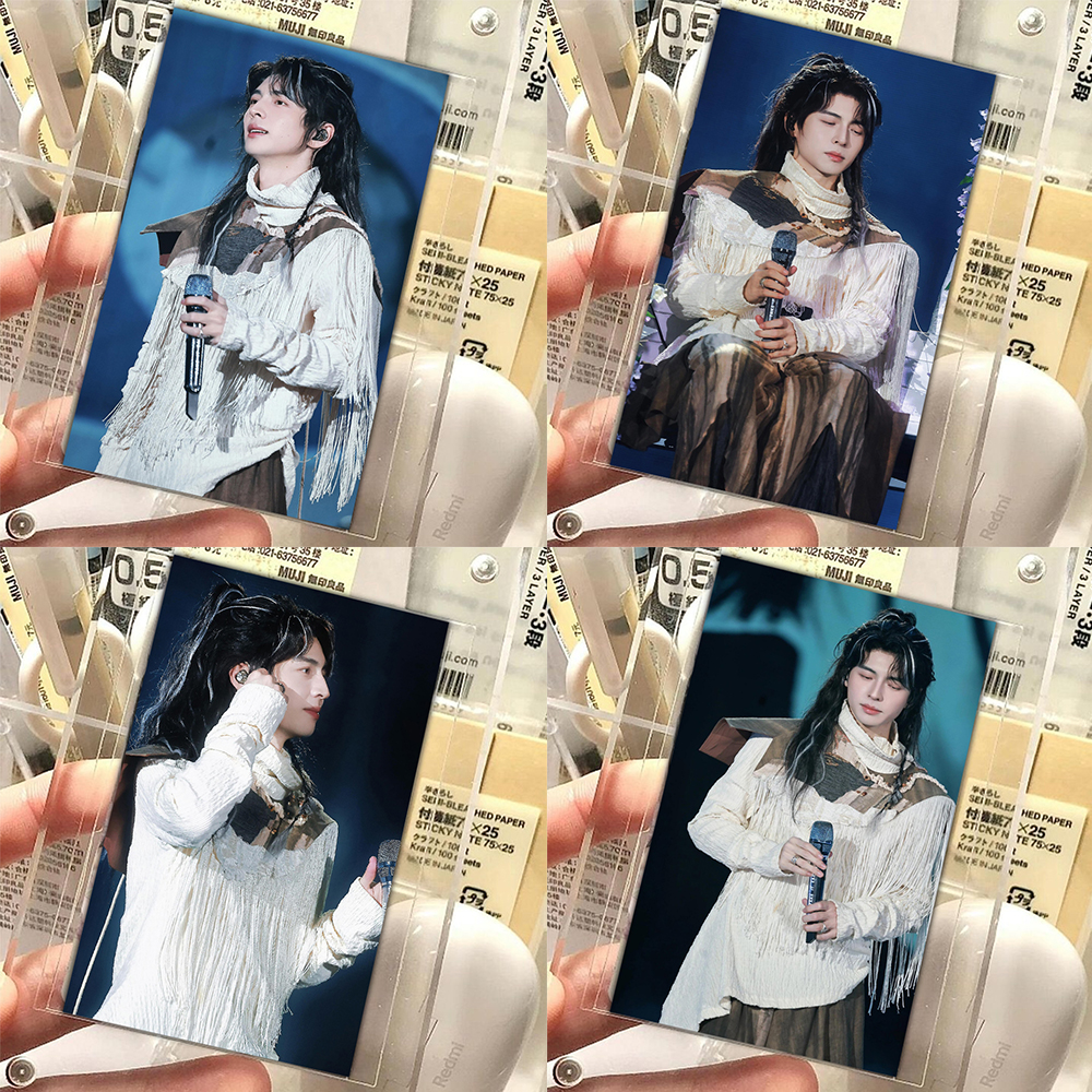 蒲熠星广州演唱会神图自制小卡ins风创意明信片卡片装饰桌面diy