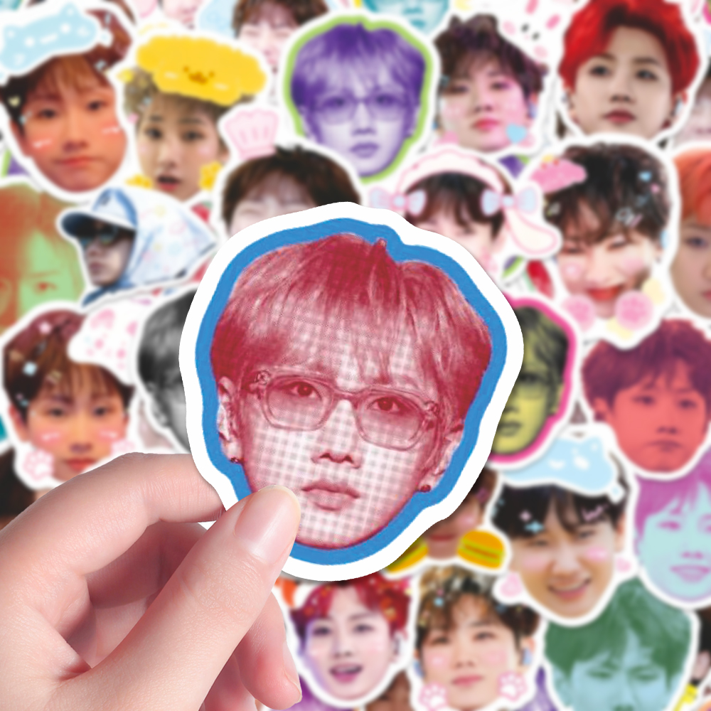 96张汪苏泷大头贴贴纸ins创意彩色小泷包专属装饰手机壳手账贴画