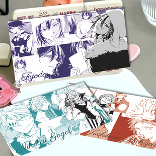 新款文豪野犬背景小卡二次元日漫太宰治介川龙之介周边自制卡片