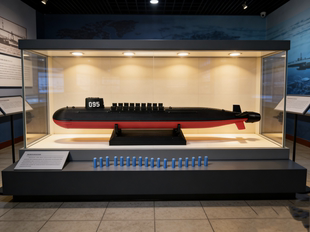 095型核潜艇模型096型094型099型核潜艇模型摆件科普教育教学