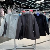 李宁棉服男子2025冬季 新健身系列防泼水保暖运动外套夹克AJMV229