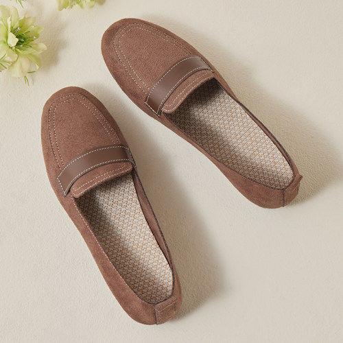 豆豆鞋女软底防滑新款