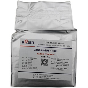 TG酶食品级谷氨酰胺转氨酶肉制品肉丸鱼丸千叶豆腐面制品增弹保水