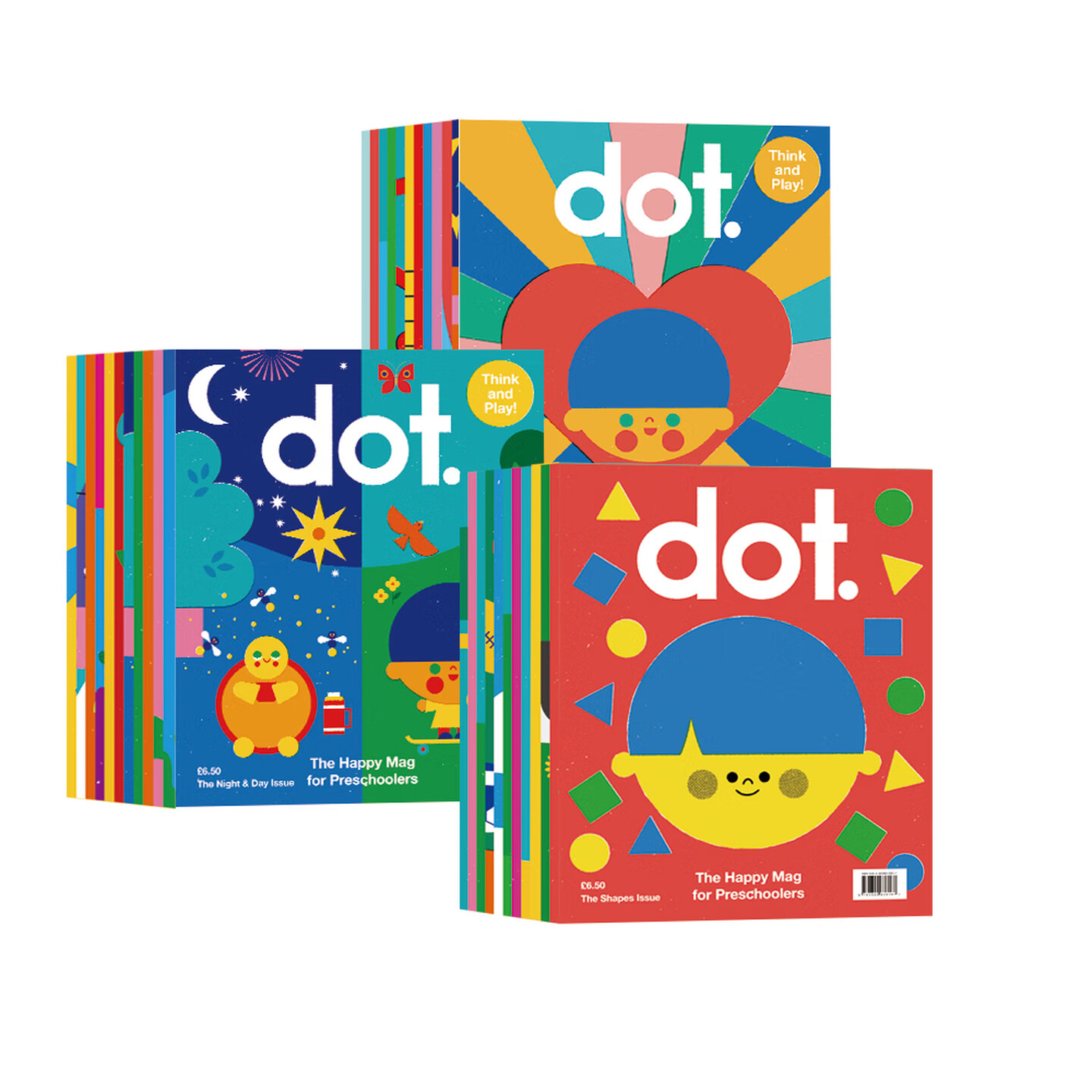 DOT英国原版儿童杂志合集36本