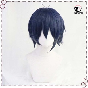 【天漫の小铺】刀剑乱舞渐变自然反翘假毛 爷爷三日月宗近cos假发