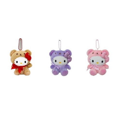 三丽鸥50周年限定小熊毛绒包挂