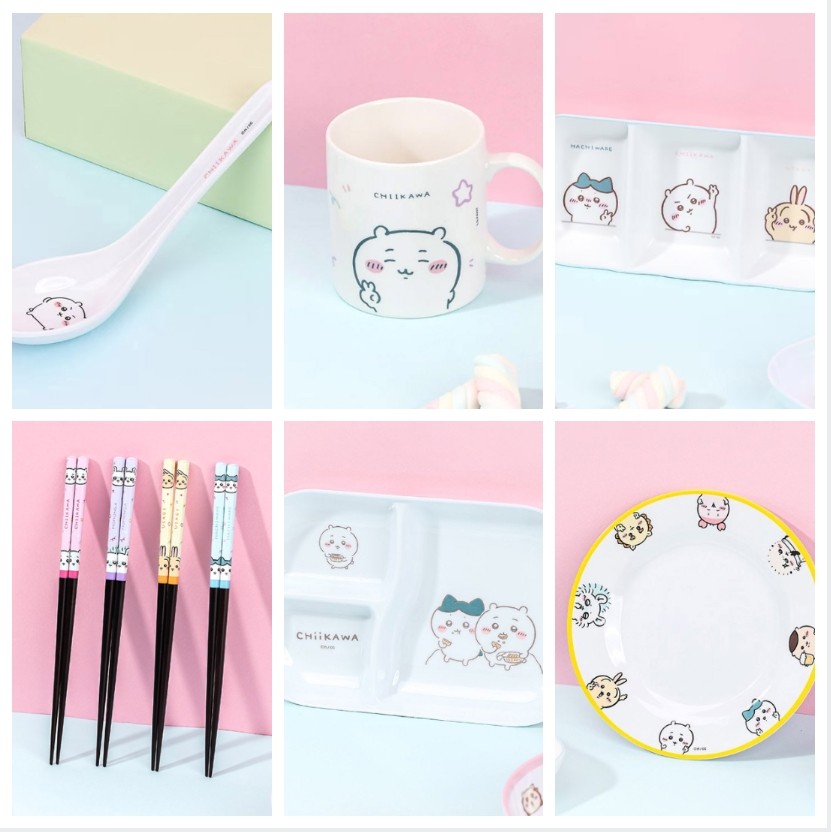 现货 韩国正品代购吉伊咔哇勺子筷子盘子组合水杯可爱礼物周边,模玩/动漫/周边/娃圈三坑/桌游,文化/体育周边,淘宝优惠券,粉丝福利购,淘宝优惠卷
