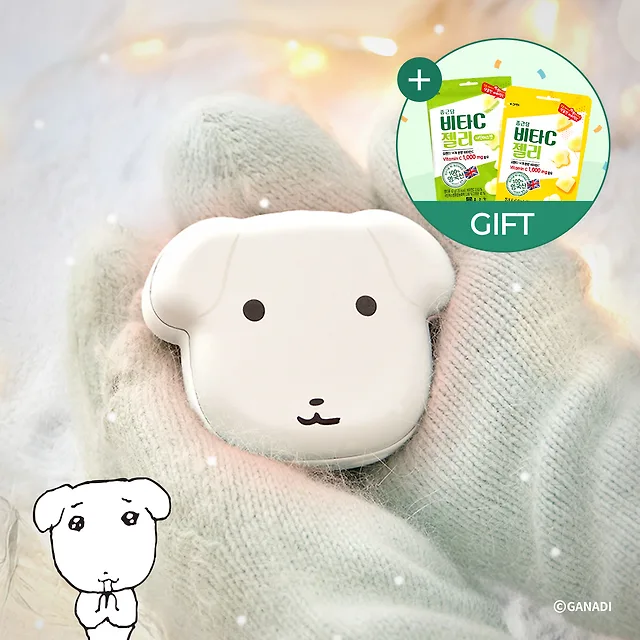 韩国ganadi暖手器充电宝二合一