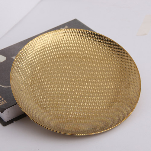 陶瓷陶瓷平盘ins圆形高档