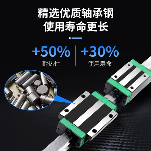 国产上银直线导轨滑块滑轨方轨