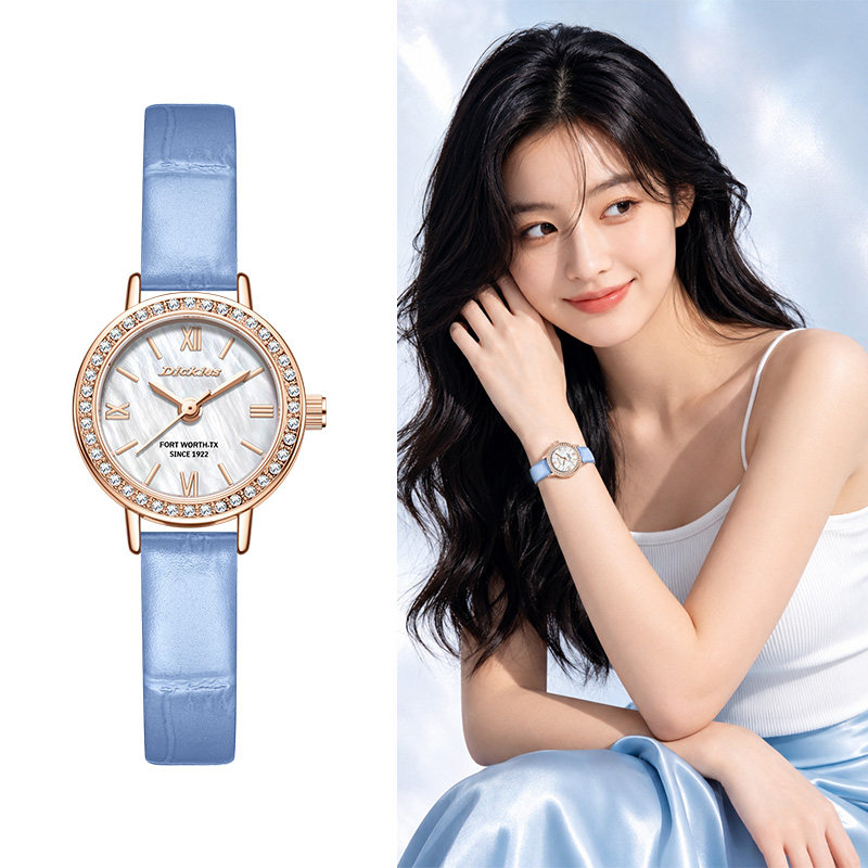 Dickies轻奢女士皮带石英腕表图片