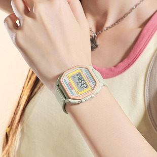 Dickies电子手表初高中生女款 电子表570 多巴胺大学生运动百搭时尚