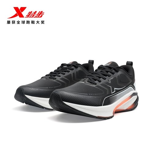 特步星耀2丨跑步鞋男鞋革面棉鞋跑鞋976419110070/976419370059