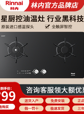 【林内星厨】Rinnai/林内 RB-2QLGH-100A星厨智能防干烧定时燃气