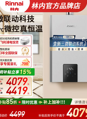 林内小蛮腰MAX水伺服热水器