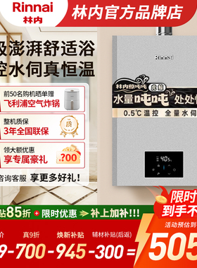 【鲸吨吨虎鲸】林内燃气热水器全量伺服器 20/24升GD72 GC62同款