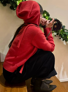 韩系小众巨显白减龄显脸小针织帽