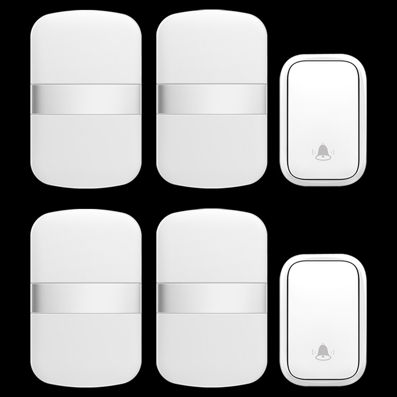 卡佳斯门铃自发电智能门铃无线家用不用电池二拖四提示 呼叫器,电子/电工,楼宇对讲设备,淘宝优惠券,粉丝福利购,淘宝优惠卷