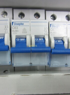 doepke 2P63A发烧双极断路器空气开关原装德国进口