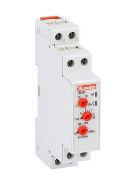 TMST,Lovato延时继电器TM ST 24-240VAC时间继电器原装 正品