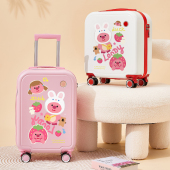 可爱卡通行李箱女20寸学生登机箱便捷小型旅行箱18寸密码 拉杆箱子