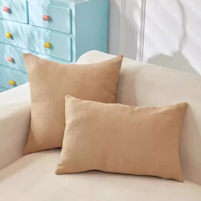 法式简约繁花沙发抱枕套可拆洗