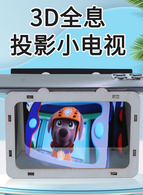 3小学生科技制作D全息影