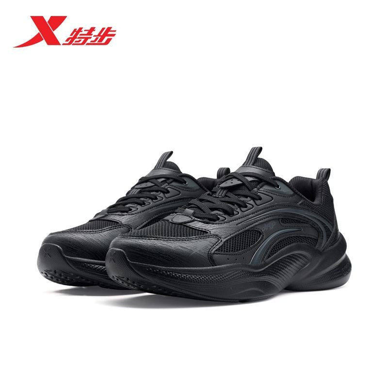 特步老爹鞋男鞋夏季新款官方正品轻便百搭厚底增高舒适休闲运动鞋