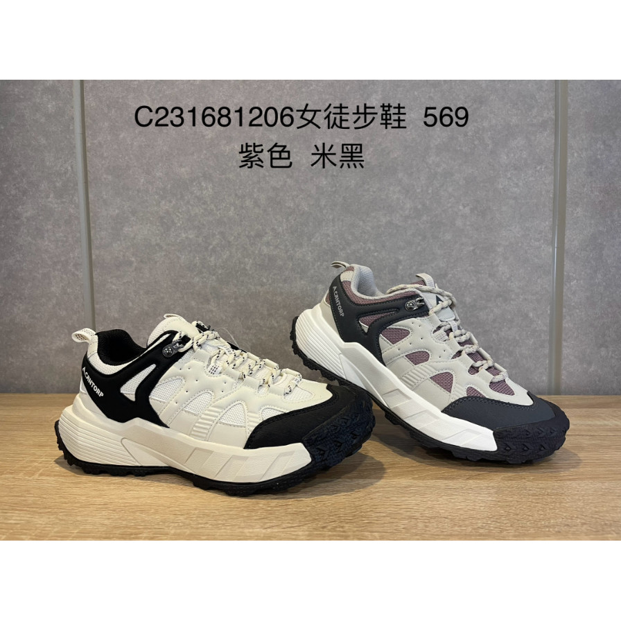 Cantorp肯拓普户外2026秋冬新款女士防滑透气徒步鞋C231681206