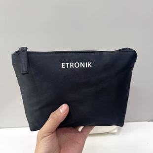 外贸尾货出欧美专柜赠品防泼水尼龙布女士化妆包零钱包手拿包