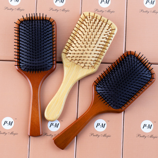 韩国艾凡达同款气垫梳气囊按摩木梳家用防脱发静电梳子女长发专用