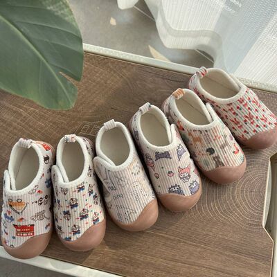 室内秋冬季男童女童鞋保暖拖鞋