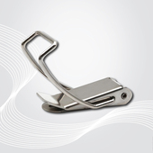 不锈钢搭扣鸭嘴扣111铁镀镍箱包长钩锁扣工业机械弹簧工具箱卡扣